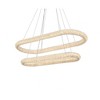 Elegant Lighting Bowen 2 - Light Chandelier in  Satin Gold - 3 of 4