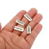 Unique Bargains Metal Bulk Elegant DIY Crafts Jewelry Making Word Pendant 30 Pcs - 4 of 4