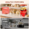 OSTBA 1200W Air Popcorn Maker, 12-Cup Oil-Free Hot Air Popper with Retro Design, Butter Tray & One-Button Control for Home & Party Use - 4 of 4