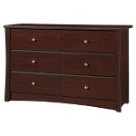 Delta Children Universal 6 Drawer Dresser Black Cherry Target