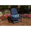 Casual Cushion Sunbrella Fabric 1-Piece Outdoor Adirondack Chair Cushion, 20.5"W x 49"L - 2 of 4
