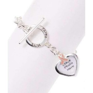 Hollywood Sensation Breast Cancer Bracelets silver - 1 of 3