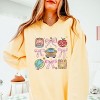 Simply Sage Market Coquette School Chart Sparkle Lightweight Garment Dyed Sweatshirt - 3 of 4
