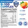 Super B Complex Gummy, Vitamin C & Folic Acid, Vitamin B Gummies Supplement Niacin, B6, Folic Acid, B12, Biotin - 120 Gummies By Nature's Nutrition - 2 of 4