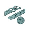 HTUTWOO Apple Watch Band 38mm 40mm 41mm, Leopard Pattern Soft Silicone Strap Compatible with iWatch Series 10 9 8 7 6 5 4 3 2 1 Ultra,Green - 4 of 4