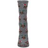 Memoi Women's Owl Holiday Crew Socks Med Gray Heather 9-11 - 2 of 3
