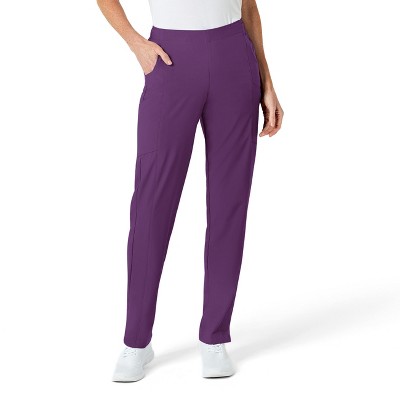 Wink W123 Women's Flat Front Cargo Scrub Pant