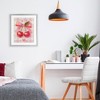 Stupell Industries Cherries On Pink Gingham Framed Print Under Glass Art - 3 of 4