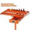 Mobile Workbench with Drawers, Heavy-Duty Rolling Tool Cart, Steel Garage Workstation for Automotive Repair, Workshop & DIY - 3 of 4