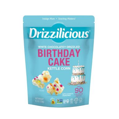 Drizzilicious Popcorn Birthday Cake Drizzle  Bag - 4.5oz