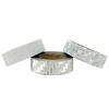 Wrapables Glitter and Shine Washi Tapes Decorative Masking Tapes (Set of 3), Silver Glitz and Glitter - image 2 of 3