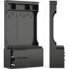 PexFix Hall Tree with Bench & Shoe Storage 6-in-1 Wider Entryway Bench with Coat Rack & Adjustable Shelf Farmhouse Hall Tree - 4 of 4