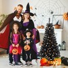 Tangkula 4.5 FT Pre-Lit Artificial Halloween Christmas Tree w/ 6 Lighting Modes - 3 of 4
