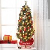 Pre-Lit Christmas Tree with Lights Desktop Xmas Tree for Holiday Indoor DIY Christmas Decor - 2 of 4
