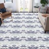 Outdoor Rug Carpet, Non Slip Washable Rug, Rustic Large Floor Mat, Modern Area Rug for Backyard Garden Picnic Beach Living Room - 4 of 4