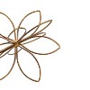 Open Flower Decorative Accent Bronze Metal by Foreside Home & Garden - 3 of 4