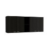 NicBex Sideboard Buffet Cabinet Modern Design Wall Storage Cabinet 150" Cabinet with Built-in Dish Rack and Holder for Dining Room - 4 of 4