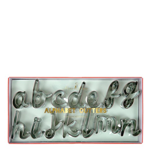 Meri Meri Alphabet Cookie Cutters - image 1 of 2