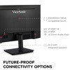 ViewSonic VA2409M 24 Inch Monitor 1080p IPS Panel with Adaptive Sync, Thin Bezels, HDMI, VGA, and Eye Care - 4 of 4
