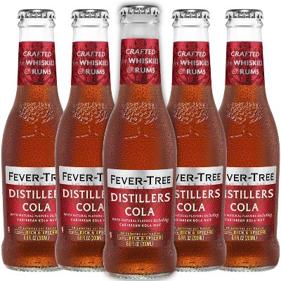 Fever Tree Cola - Premium Quality Mixer - Refreshing Beverage for Cocktails & Mocktails 200ml Bottles