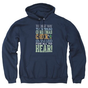 Men's Best Way To Spread Christmas Cheer Pull-Over Hoodie - 1 of 4