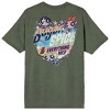 Powerpuff Girls Sugar Spice & Everything Nice Adult Monterray Sage Crew Neck Short Sleeve T-shirt - 2 of 4