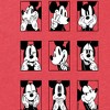 Women's - Disney - Mickey Expression Boxes Short Sleeve Graphic T-Shirt - 2 of 4