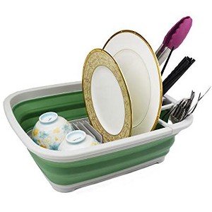 SAMMART Collapsible Dish Drainer 8L (2.11Gallons) - 1 of 4