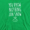 Game Of Thrones You Know Nothing Jon Snow Adult Pull-Over Hoodie - 2 of 4