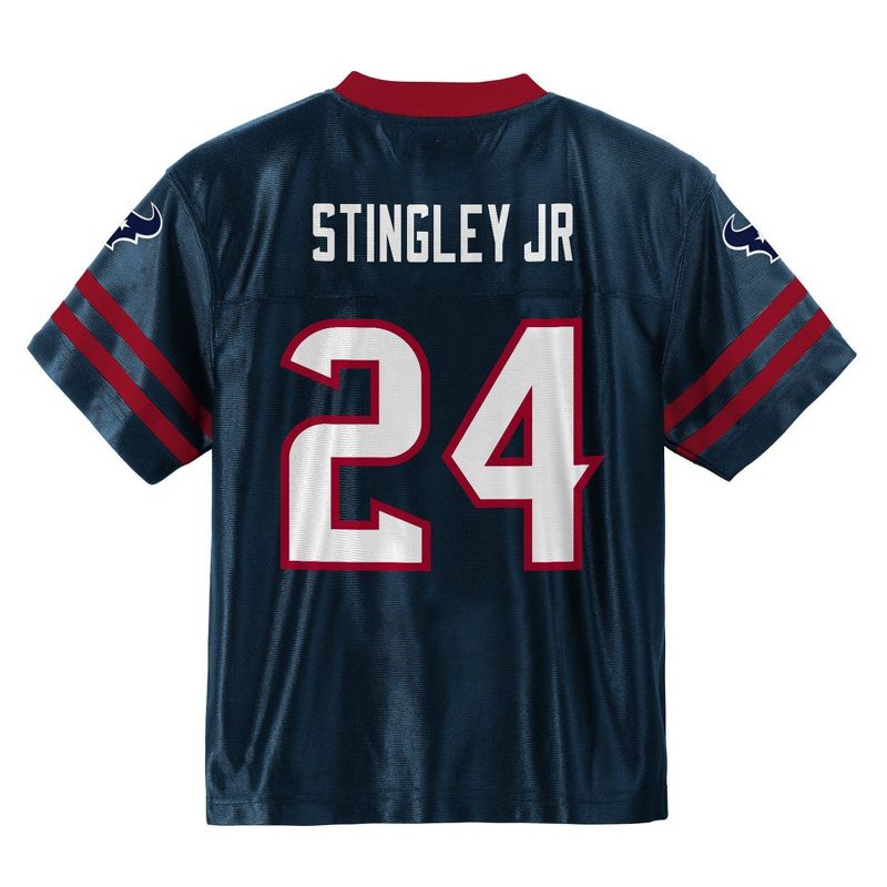 NFL Houston Texans Toddler Boys&#39; Short Sleeve Stingley Jr Jersey, 3 of 4
