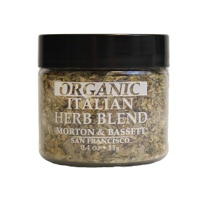 Morton & Bassett Spices Organic Italian Herb Blend - 0.4oz - 1 of 4