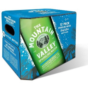 Mountain Valley Glass Sparkling Water - 500 Ml (Pack of 12) - 1 of 3