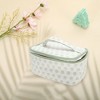 Unique Bargains Lightweight Square Dots Travel Cosmetic Bag 1 Pc - 3 of 4