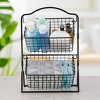 Gourmet Basics by Mikasa Grid Fruit Storage Basket, 2 Tier, Black - 2 of 4
