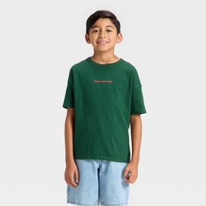 Boys' Short Sleeve Relaxed Fit T-Shirt - Cat & Jack™ - 1 of 3