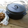 Bayou Classic 10-qt Pre-Seasoned Cast Iron Chicken Fryer Features Cast Iron Domed Lid Cool Touch Coil Handle Perfect - 2 of 3