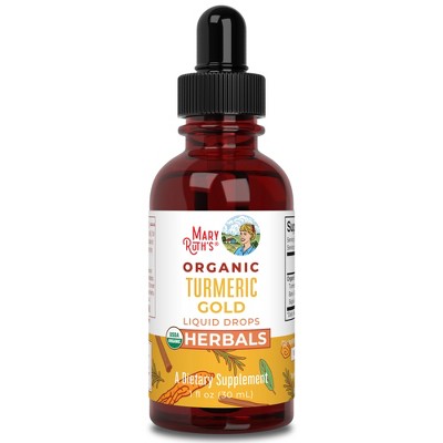 Maryruth's Turmeric Gold Drops, Org, 1 Oz : Target