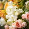 Sullivans Artificial Bleached Ranunculus Bush Set of 3, 15"H Multicolored - 2 of 4