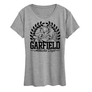 Women's - Garfield - Athletic Dept Short Sleeve Graphic T-Shirt - 1 of 4