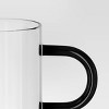 17.9 fl oz Glass Mug with Black Handle - Room Essentials™ - 3 of 3