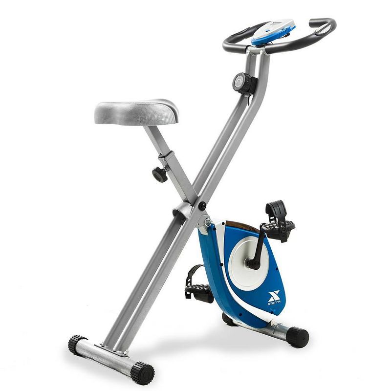XTERRA Fitness FB150 Folding Exercise Bike - Light Blue, 1 of 22