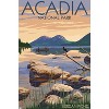 Trends International Lantern Press - Acadia National Park, Maine, Jordan Pond Unframed Wall Poster Prints - 4 of 4