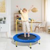 VEVOR Trampoline for Kids, 3 FT Trampolines Indoor/Outdoor Trampoline for Toddlers, Foldable Mini Baby Trampoline with Foam Handle - 2 of 4