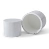 VYNXARIA Round Coffee Table Set of 2, Nesting Coffee Tables for MDF with veneer .for living room,office,bedroom,Natural, 4Colors WHITE - 4 of 4