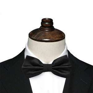 Anna-Kaci Men's Pre-Tied Bow Tie Adjustable Formal Bowtie for Weddings, Tuxedos & Special Occasions - 1 of 3