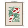 Amanti Art Christmas Icons Prima Set Candy Cane by Dominique Vari Canvas Art Framed - 3 of 4
