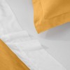 Egyptian Cotton 400 Thread Count Solid Duvet Cover Set by Blue Nile Mills - 3 of 4