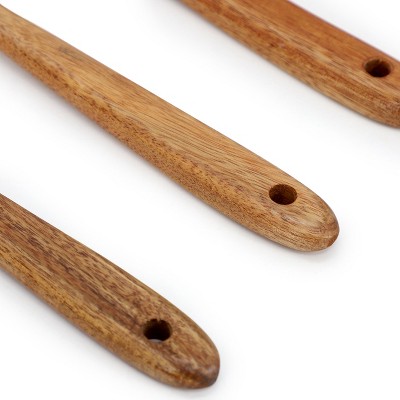 MegaChef 6 Piece Acacia Wood Kitchen Utensil Set — фото 4