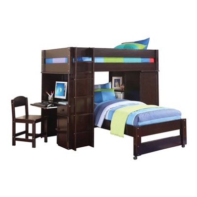 acme freya loft bed