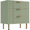 Coucheta 3-Drawer Dresser Nightstand, Wide Top Storage Cabinet with Anti-Tip Safety, Water-Resistant Organizer for Bedroom, Living Room - 2 of 4